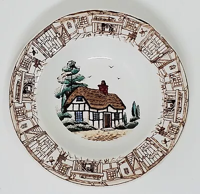 Royal Vitreous Ashtray Maddock England Thatched Cottage Ware • $16.95