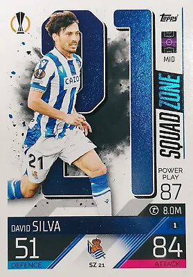 David Silva - SQUAD ZONE - Match Attax Extra 2022/23 SZ21 Real Sociedad • £1.65