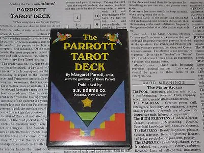 Tarot Cards Parrott Deck - Vintage Fortune Telling Magic Trick Read Future Mind • $12
