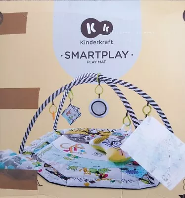 KinderKraft Baby Playmat Smartplay Educational Mat Activity Play Gym With... • £15