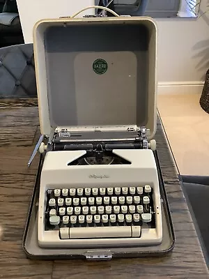 Vintage Olympia SM9 Portable Typewriter Comes With The Case 1969 • £195