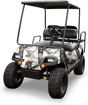 Mossy Oak Graphics Camouflage Golf Cart Wrap No-fade 3M (Color: Winter) • $202.39