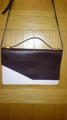 Vintage H&M Leather And Suede Crossbody Handbag • £12.99