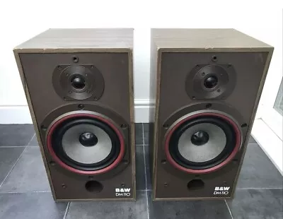 B&W DM110 Bowers And Wilkins Speakers Audiophile England Brown • £135