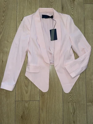 $48.10 • Buy ZARA Women’s Pink Long-Sleeve Tuxedo Blazer JACKET SIZE M UK 10 RRP £119