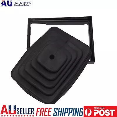 Custom Fit Manual Shifter Boot And Retainer Bezel Ring For Jeep Wrangler TJ • $36.12