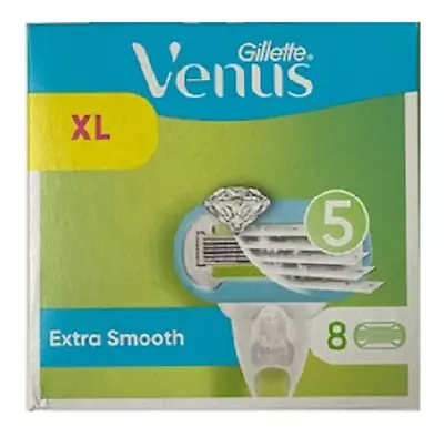 Gillette Venus Extra Smooth Aka Embrace Razor Blades - 8 Cartridges • $20.99