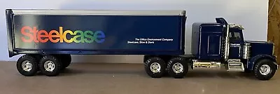 Ertl 1:25 Peterbilt 359 Semi Truck Tractor Trailer Steelcase 18 Wheeler • $19.99