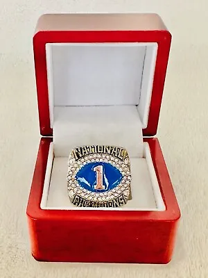 2010 Auburn Tigers NCAA National Championship Ring W Box Chizik US SHIP • $39.99