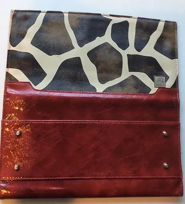 Miche Jayma Classic Red Brown Giraffe Print Hand Bag Shell Base Not Included New • $14.99