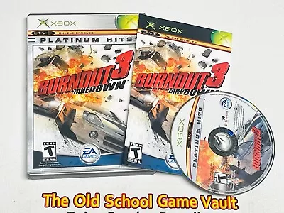 Burnout 3 Takedown - Complete Original Xbox Game CIB - Tested • $13.98