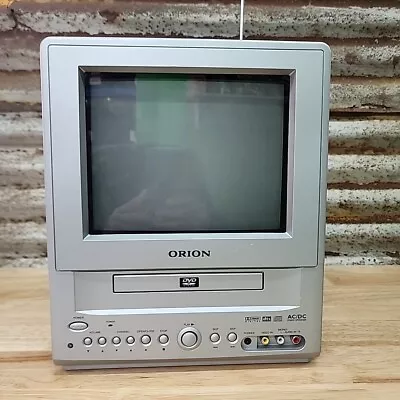 Orion 9  CRT TV / DVD Player Combo Gamer Vintage Gaming TESTED Connection RCA • $109.99