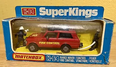 Matchbox Superkings - K64 - Range Rover Fire Control • £10