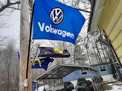 Volkswagen Enthusiast Indoor/outdoor Flag With Flag Pole • $20