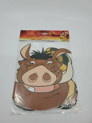 Disney The Lion King Movie Birthday Party Supplies WEARABLE MASK FAVORS New • $6.99