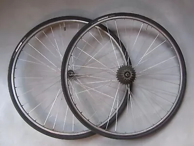 MAVIC G40 Road Bike Clincher 700c Wheelset Rims Hubs W/ 7 Speed Free Wheel • $9.55