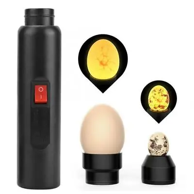 LED Egg Candler Cool Light Egg Candler Tester Egg Candling Lamp Led Light New • £12.96