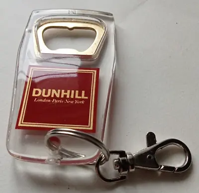 DUNHILL Bottle Opener Keyring (London Paris New York). Vintage • £6.99