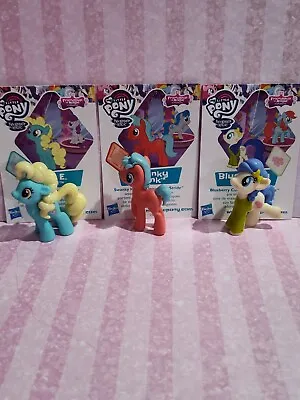 My Little Pony Blind Bag Figures Lot Of 3 Blueberry Curls • $12