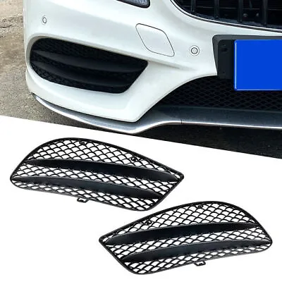 Front Bumper Fog Lamp Grille For Mercedes Benz E Class Coupe W207 C207 2013-2016 • $70.26