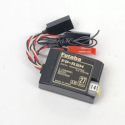 Vintage New Futaba FP-R2H 27mhz Receiver G Plugs RC10 RC12i Phaser Bolink • $139