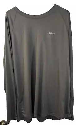 Cabela's Lightweight Long Sleeve Pullover Grey Size 2XL Tall • $22