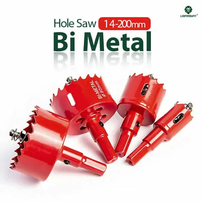 Bi Metal Hole Saw Cutter For Wood Cutting Drill Bit 50mm 60mm 70mm 80mm 105mm • $6.85