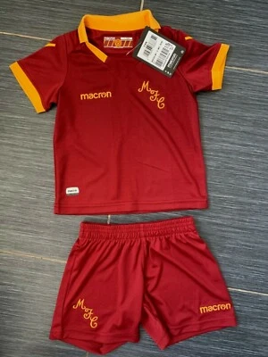 £9.99 • Buy NEW With Tags Motherwell FC 2018/19 Macron Infant Away Football Kit (1-2yrs)