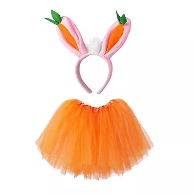  Kids Scrunchies Prom Dresses For Rabbit Ears Head Buckle Headband • £11.58