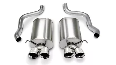 Corsa For 05-08 Chevrolet Corvette C6 6.0L V8 Polished Sport Axle-Back Exhaust • $2009.24