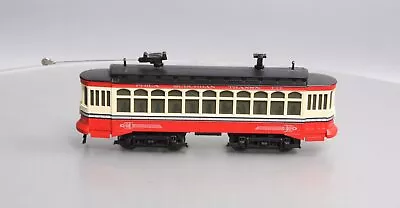 MTH 30-4064-1 O Philadelphia Transit - Brill Semi-Convertible Trolley W/PS2 EX • $101.99