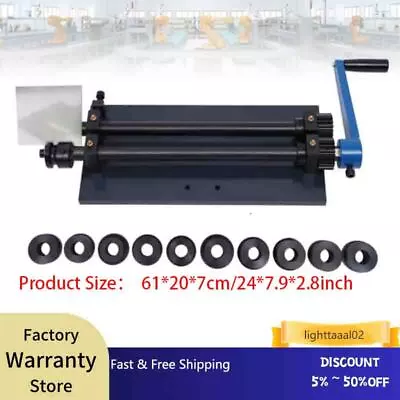 Bending Machine Manual Bead Roller Sheet Metal Bead Roller Tool Kit Heavy Duty • $180