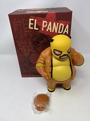 El Panda  Signed Sweet & Sour  Muttpop Designer Art 8  Vinyl Toy F Lucha Libre • $145