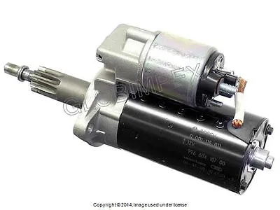 Porsche 911 996 Turbo Carrera GT3 RS BOSCH Starter OEM NEW + Warranty • $443.05