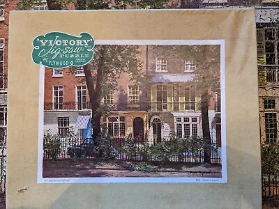 Vintage Victory Wood Jigsaw Puzzle  Brompton Square  Series P7 Complete 500piece • $25
