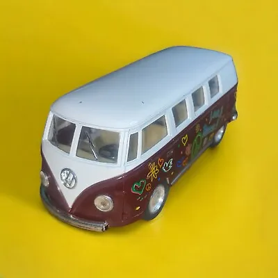 Kinsmart KT5060 Volkswagen Classical Bus 1962 Pull Back VW Camper 1/32 Scale • $9