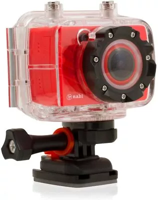 NEW - Nabi Square HD Hi-Def Pocket Camera Video Recorder Action Sports  • $29.99