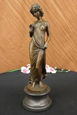 Victorian Lady Moreau Sculpture Elegant Art Nouveau Bronze Statue Hot Cast Gift • $149.50