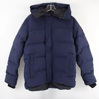 Canada Goose MacMillan Parka With Snorkel Hood In Atlantic Navy - Small • $449.97