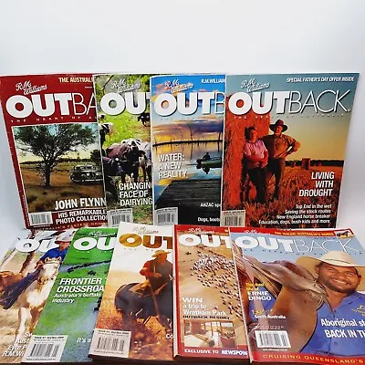 RM Williams Outback Magazine Issue #34 37 61 63 64 65 66 67 Bundle 2009 Country • $49.99