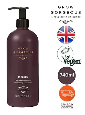 Grow Gorgeous Intense Thickening Shampoo Intelligent Haircare Shampoo - 740ml • £11.04