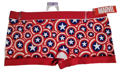 Marvel Heroes Comics Captain America Women's Seamless Boyshort Panty Underwear! • $5.99