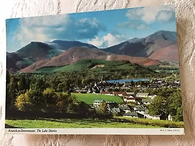 Keswick-on-Derwentwater Cumbria The Lake District Posted Postcard • £1