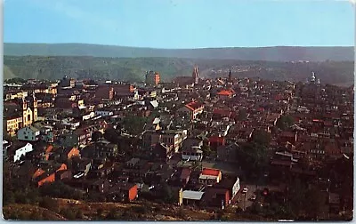 Aerial View Of Shenandoah Pennsylvania Postcard • $5.75