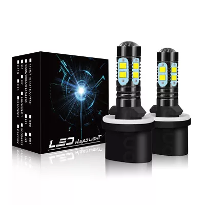 880 LED Driving Fog Lights Bulbs Kit For Chevy Silverado1500 99-02 Tahoe 00-2006 • $9.99