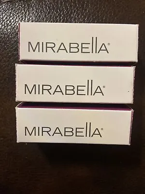 (3) Pack!!! New In Box! Mirabella Fever Rich High-pigment Lipstick Lip Colour • $74.99