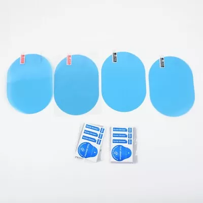 Easy To Use Anti Fog Anti Glare Film For Car Rear View Mirror 4pcs Set • £5.11