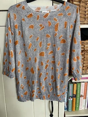 £22 • Buy Bimba Y Lola Linen Knit Lightweight Jumper Size XL