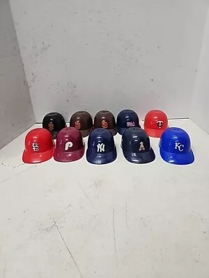 Dairy Queen  Plastic MLB Baseball Mini Helmets Ice Cream Sundae Lot Of 10 Free S • $22.50