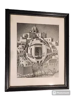  Balcony  By M. C. Escher 1945 Lithography Art Print **READ** • $99